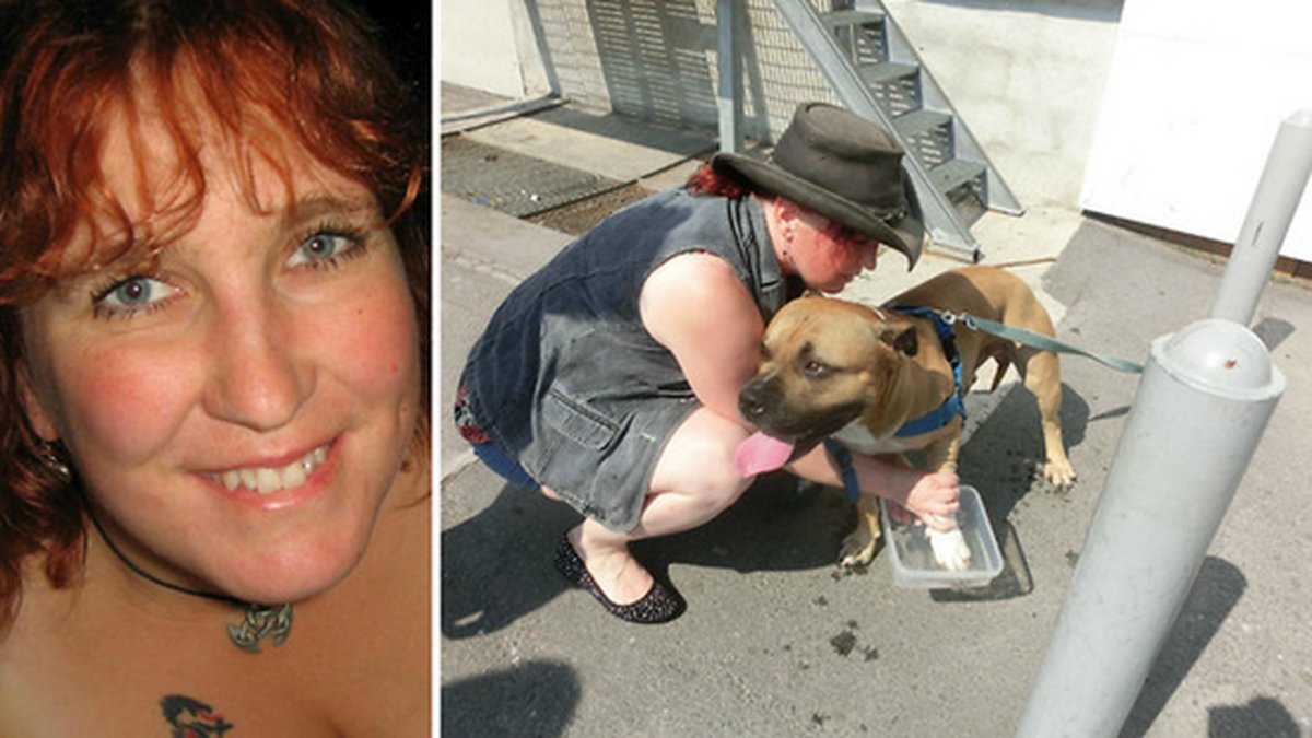 Anette som räddade en hund från att dö av värmeslag